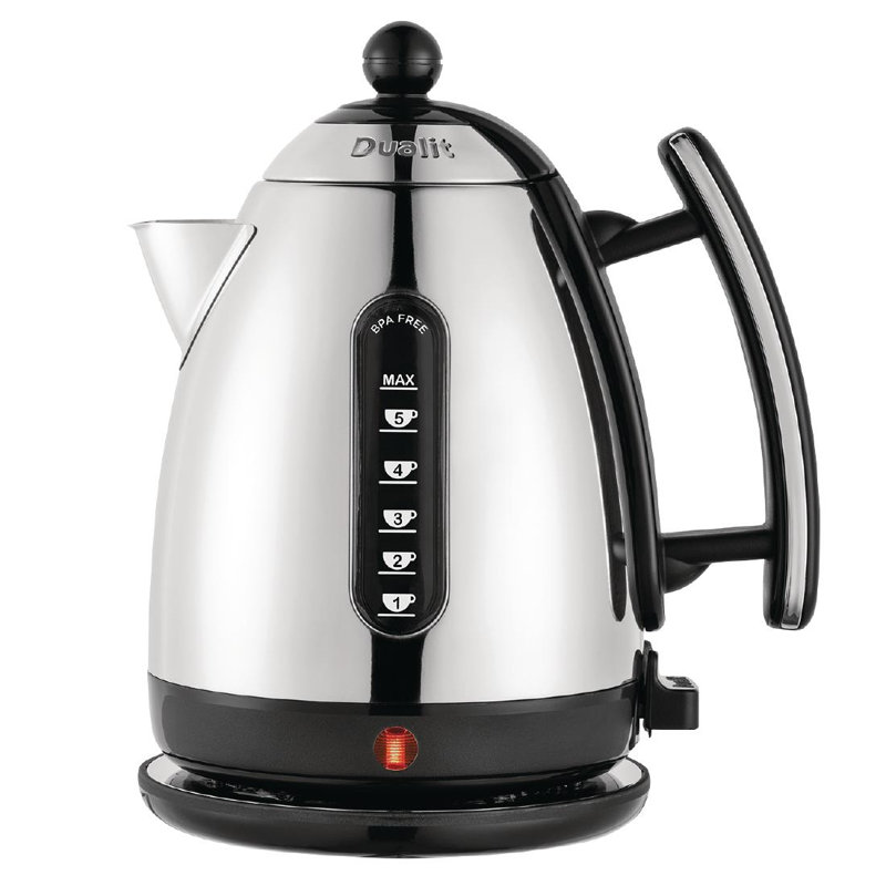 Dualit 1.58 qt. Stainless Steel Electric Tea Kettle Wayfair